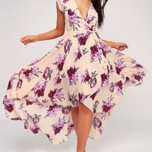 Lulus French Countryside Floral Dress